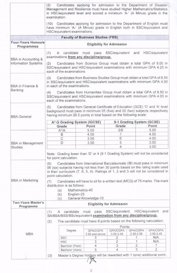 BUP Admission Result 2025 - admission.bup.edu.bd log in